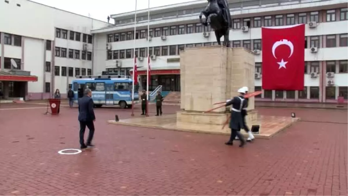 TUNCELİ Çanakkale zaferinin anma töreninde koronavirüs tedbirleri