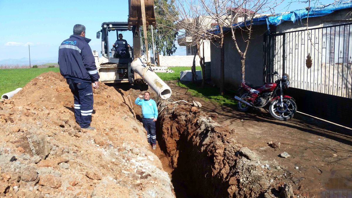 Yapılan çalışmalar ile altyapı ihtiyaçları karşılanıyor