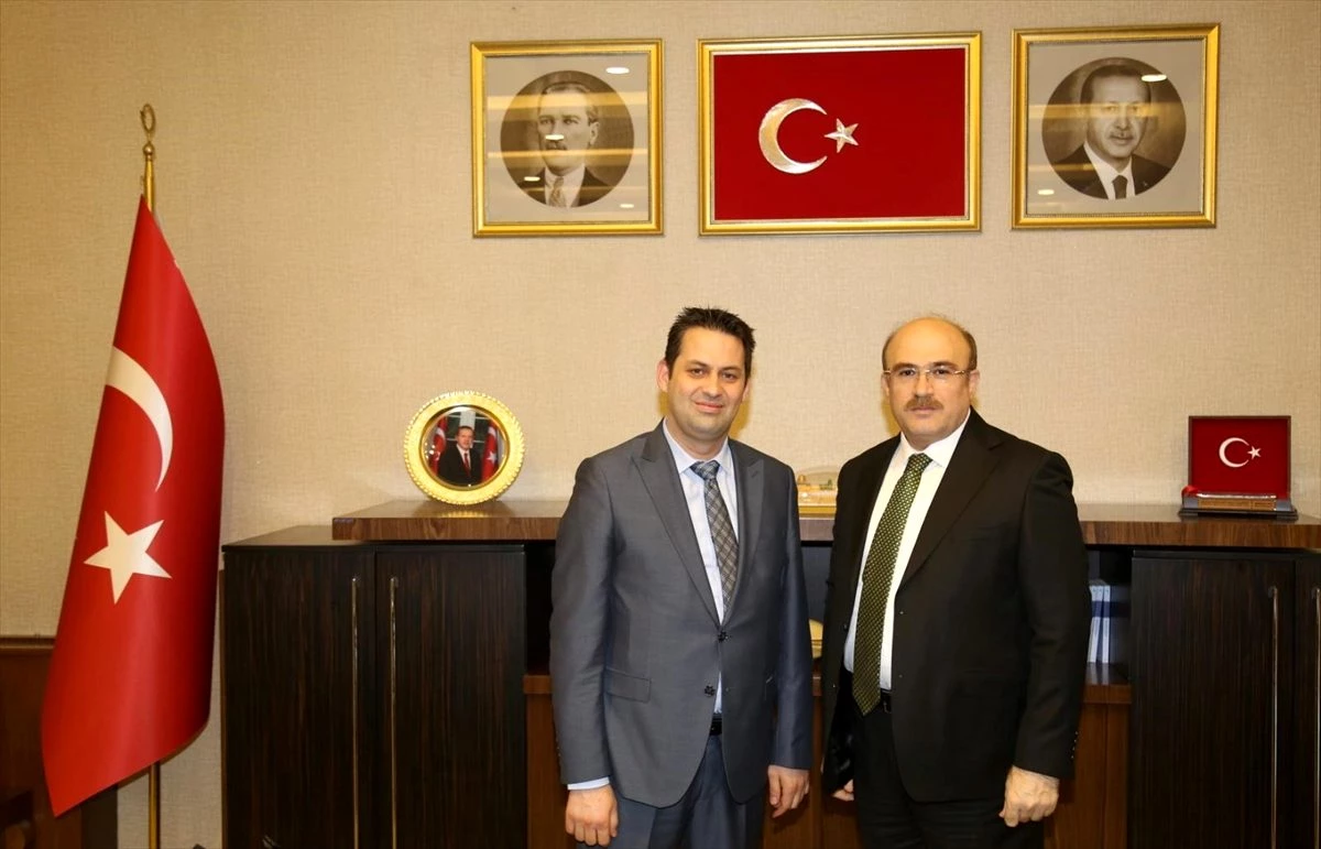 AA Gaziantep Bölge Müdürü Bağrık\'tan Nizip Belediye Başkanı Sarı\'ya ziyaret