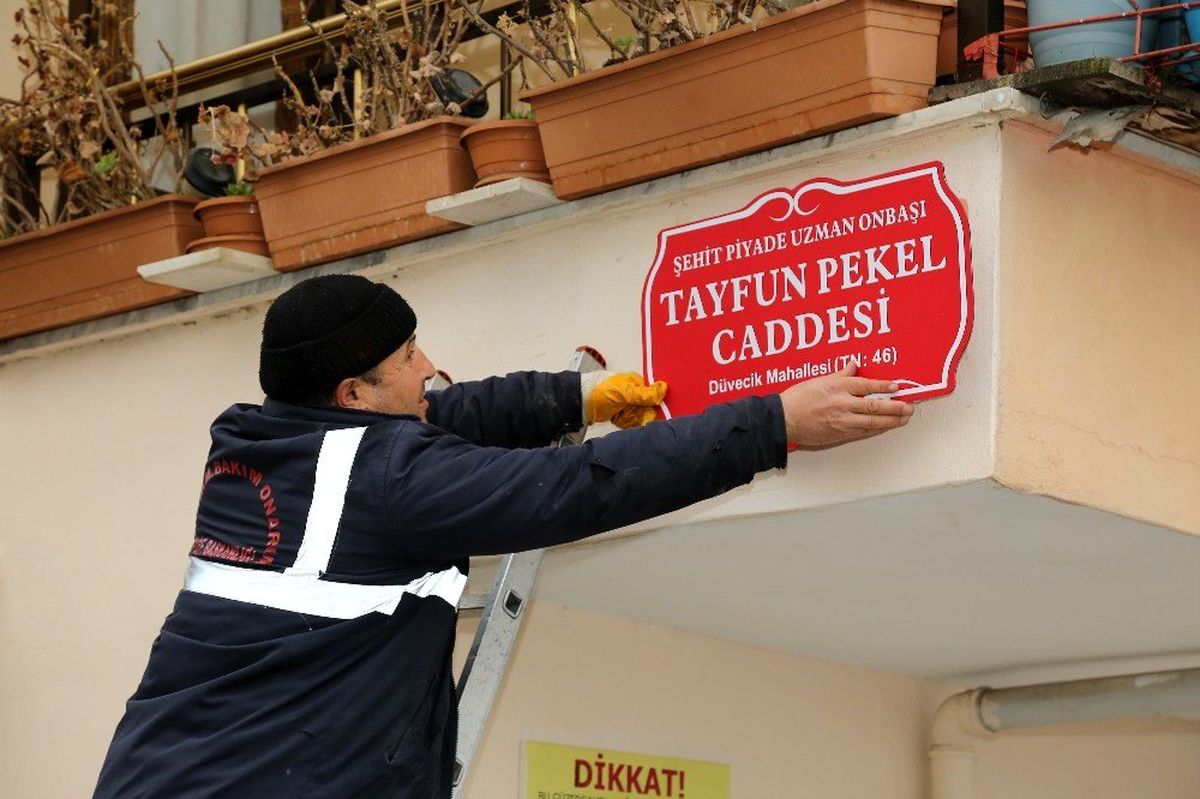 Canik\'ten şehide vefa
