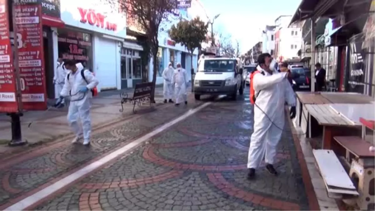 Edirne Belediyesi dezenfekte çalışmalarını sürdürüyor