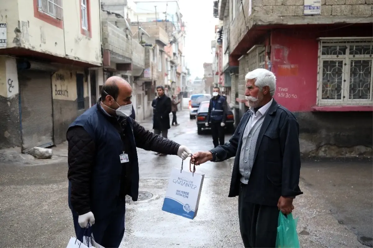 Gaziantep yeşil sabun ve çamaşır suyu dağıtıyor