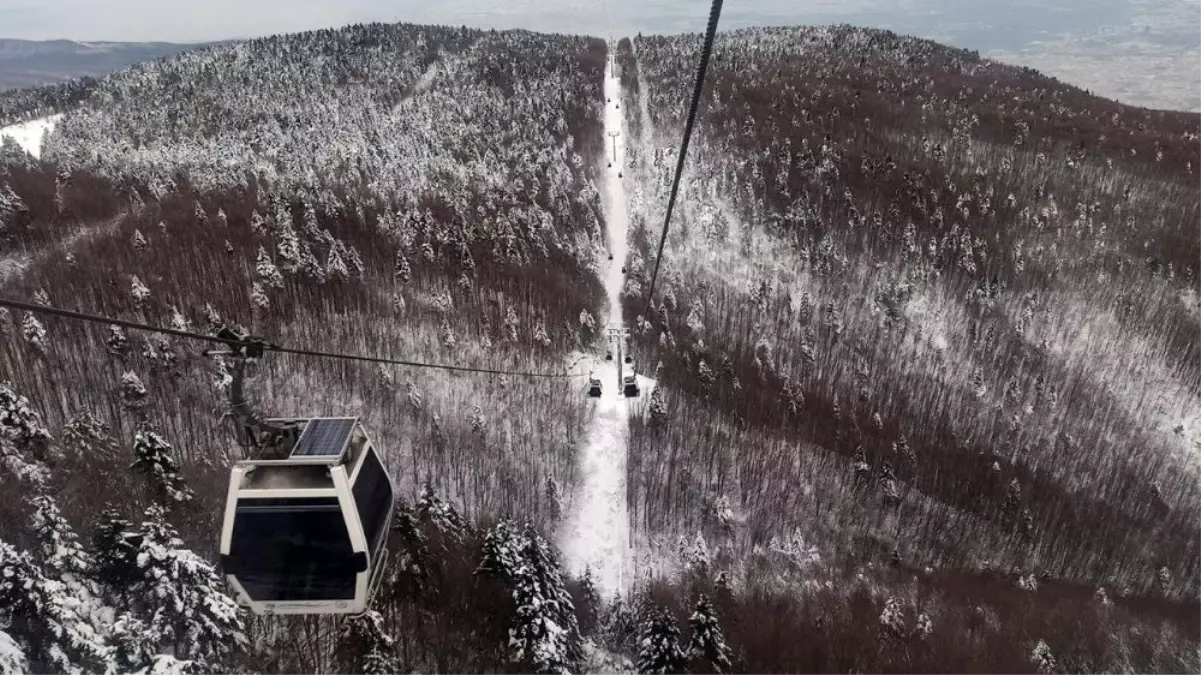 Teleferik bakıma alındı