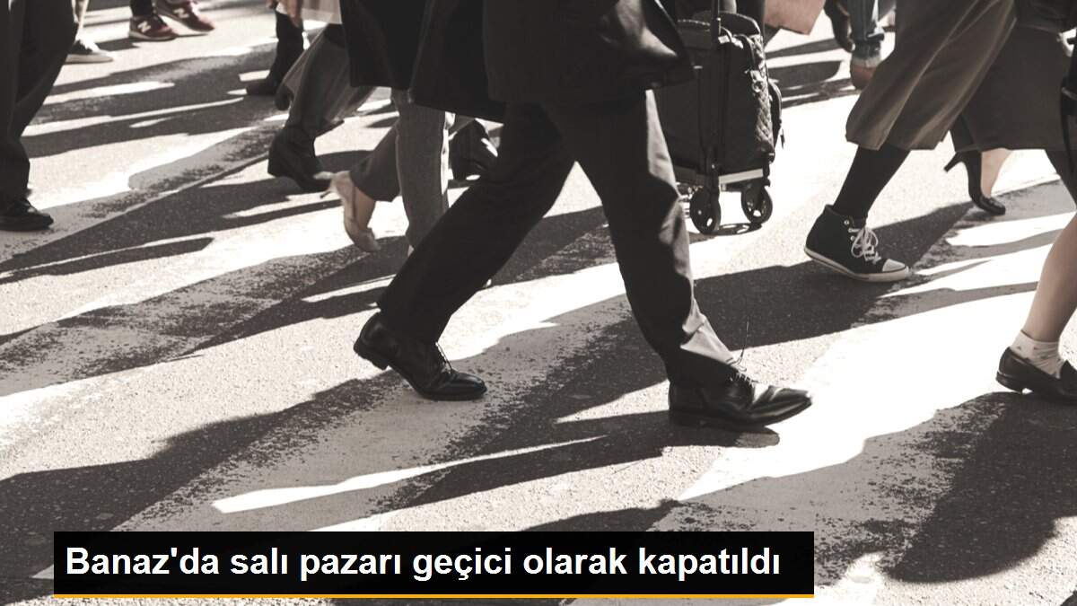 Banaz\'da salı pazarı geçici olarak kapatıldı