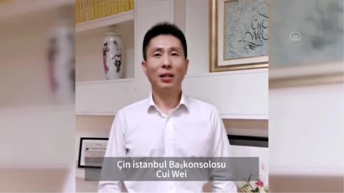 Çin\'in İstanbul Başkonsolosluğundan sağlık çalışanlarına destek videosu