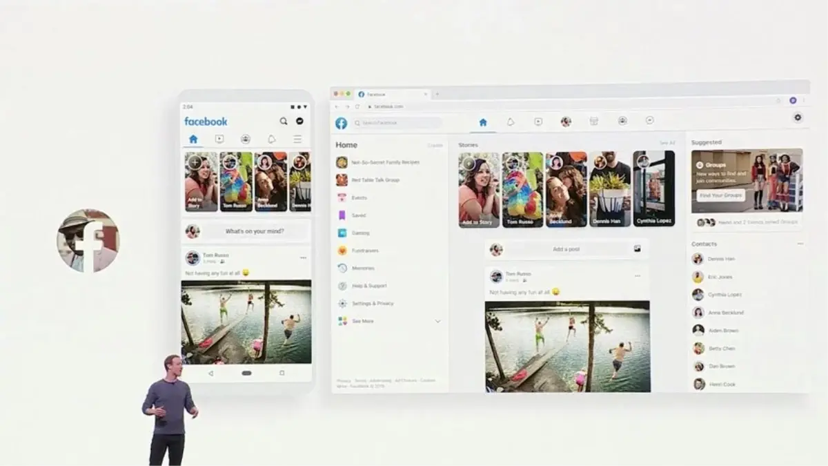 Facebook Yeni Tasarımı Bugün İtibarıyla Kullanılabilir Oldu