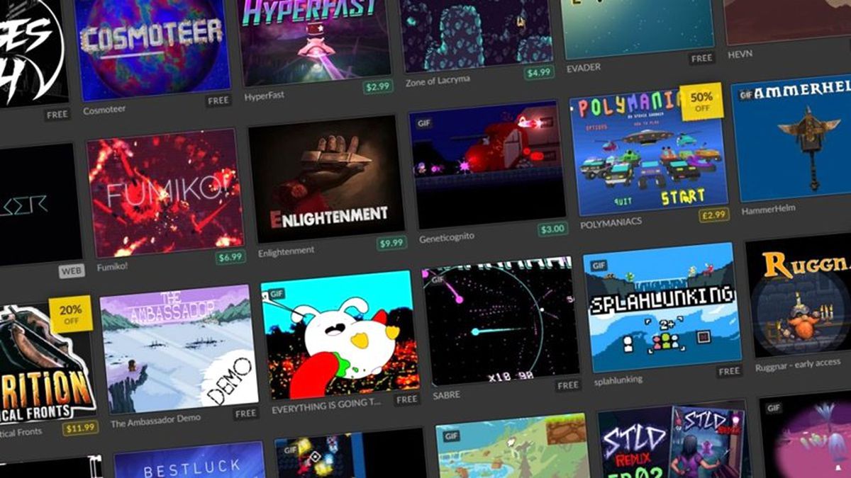 GOG ve Itch.io\'da Toplamda 50\'nin Üzerinde Oyun Ücretsiz