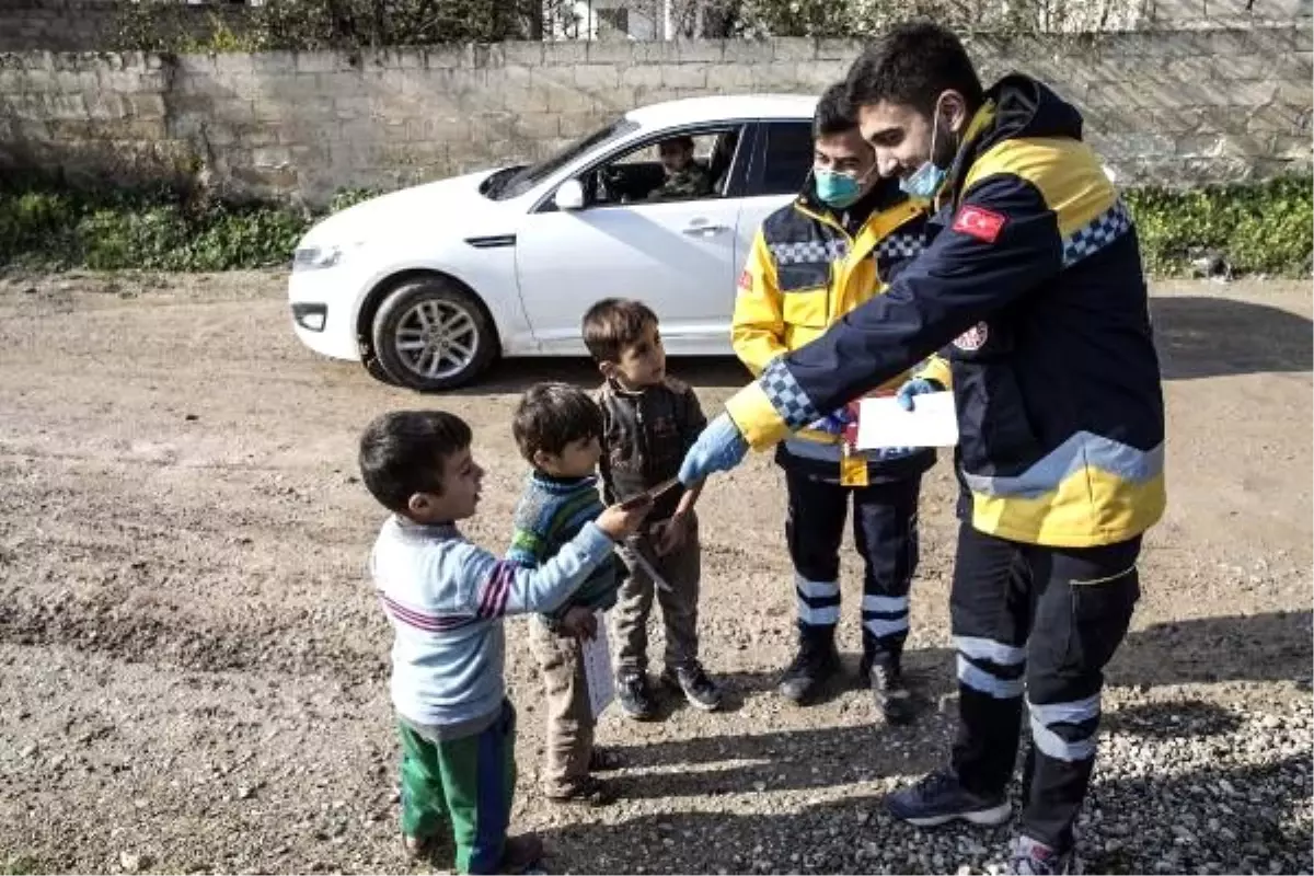 İletişim Başkanlığı\'ndan, Suriye\'de koronavirüs\'e karşı bilgilendirme çalışması