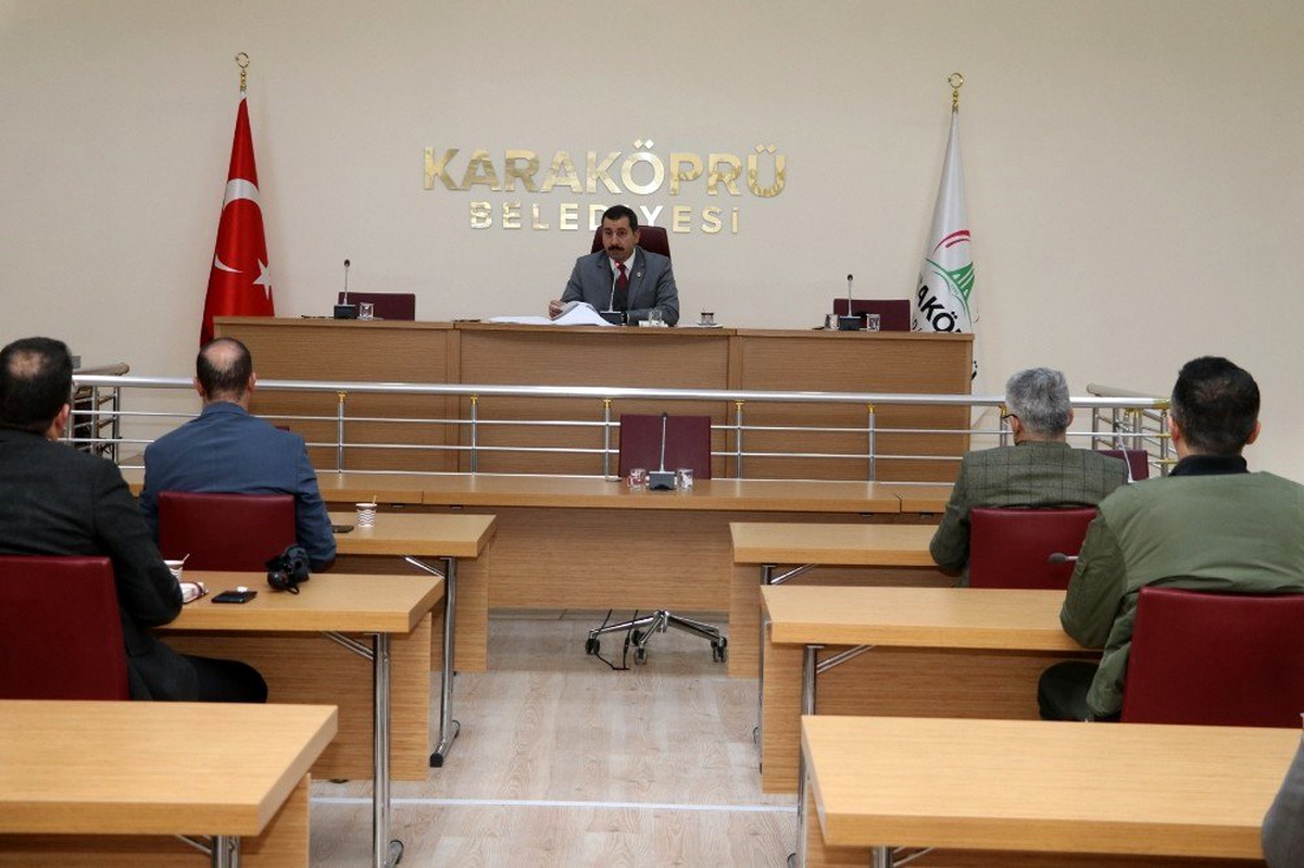 Karaköprü\'de korona virüsüne karşı toplantı yapıldı