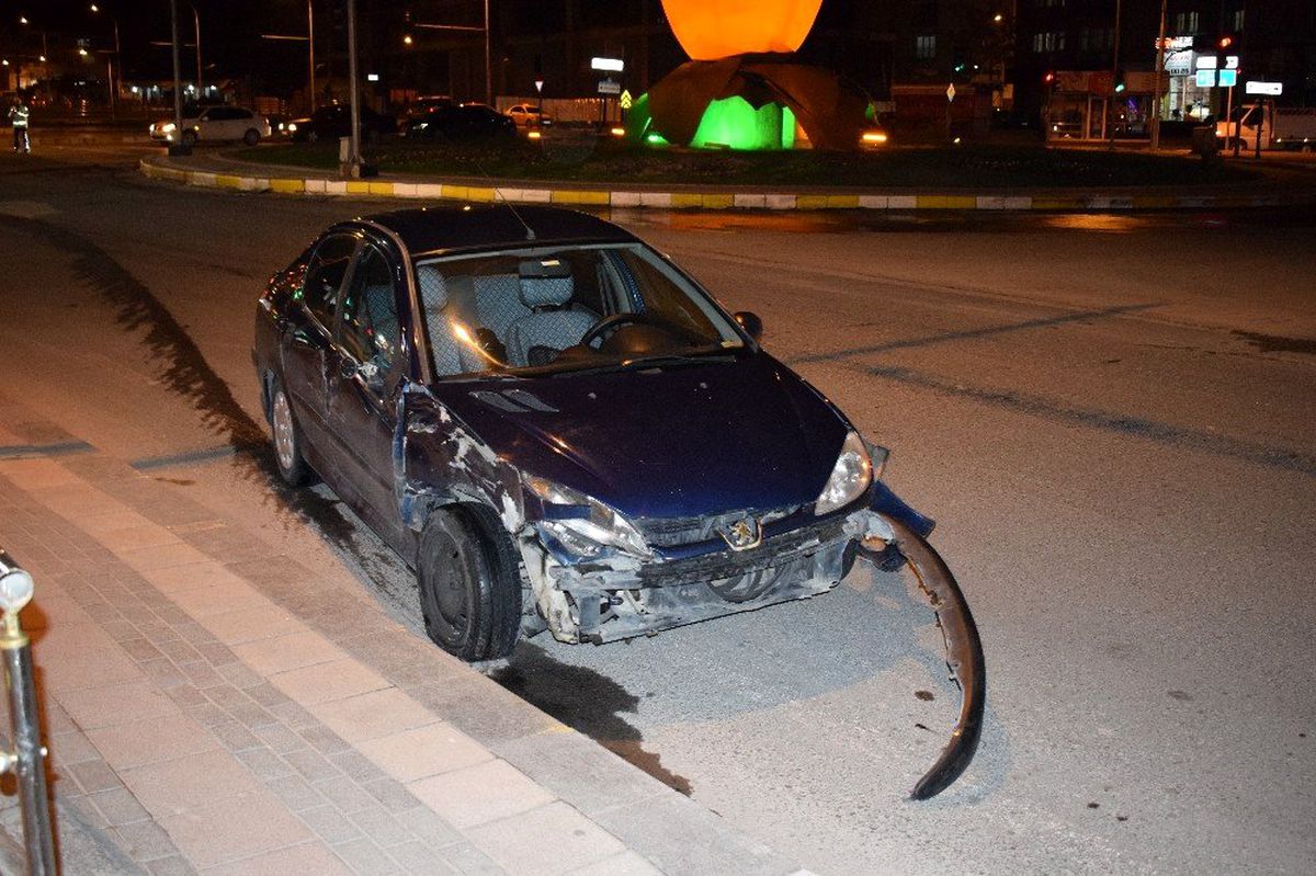 Malatya\'da trafik kazası: 2 yaralı