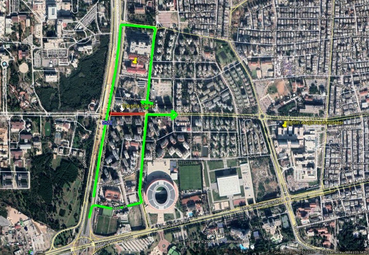 Meltem Bulvarı\'nda raylı sistem çalışmaları başlıyor