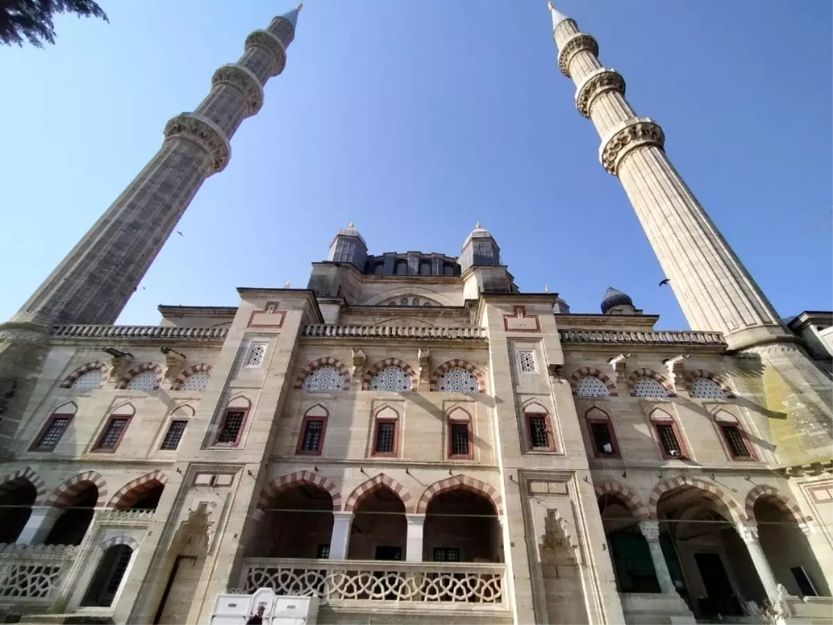 Mimar Sinan\'ın ustalık eseri Selimiye Camii\'nin tarihinde bir ilk