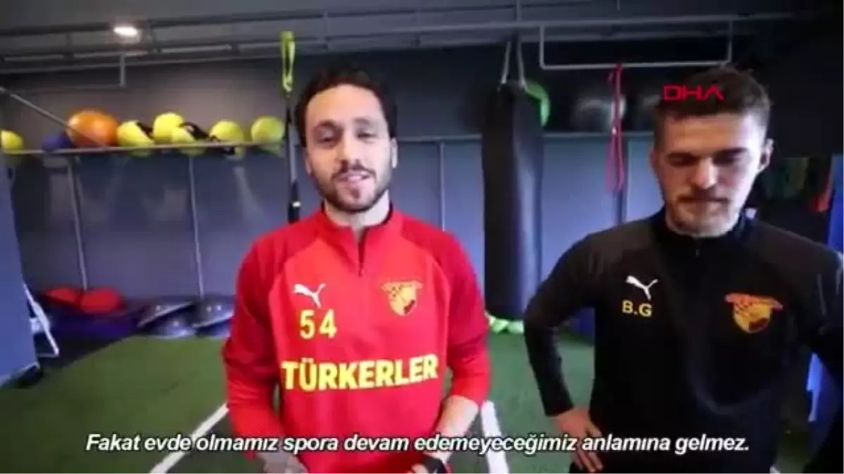 SPOR Göztepeli Napoleoni\'den "evde kal" çağrısı