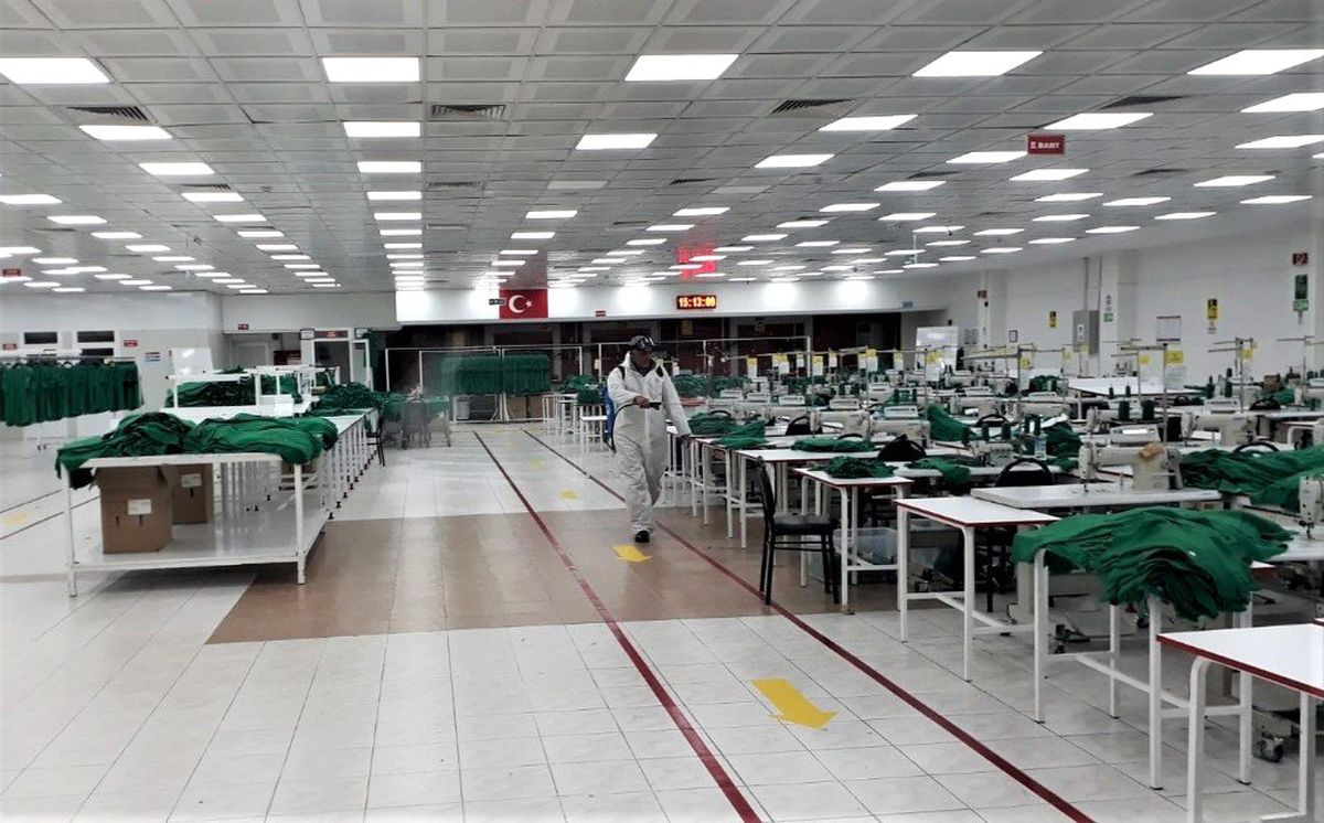 Toroslar\'da ilçenin dört bir yanı dezenfekte ediliyor