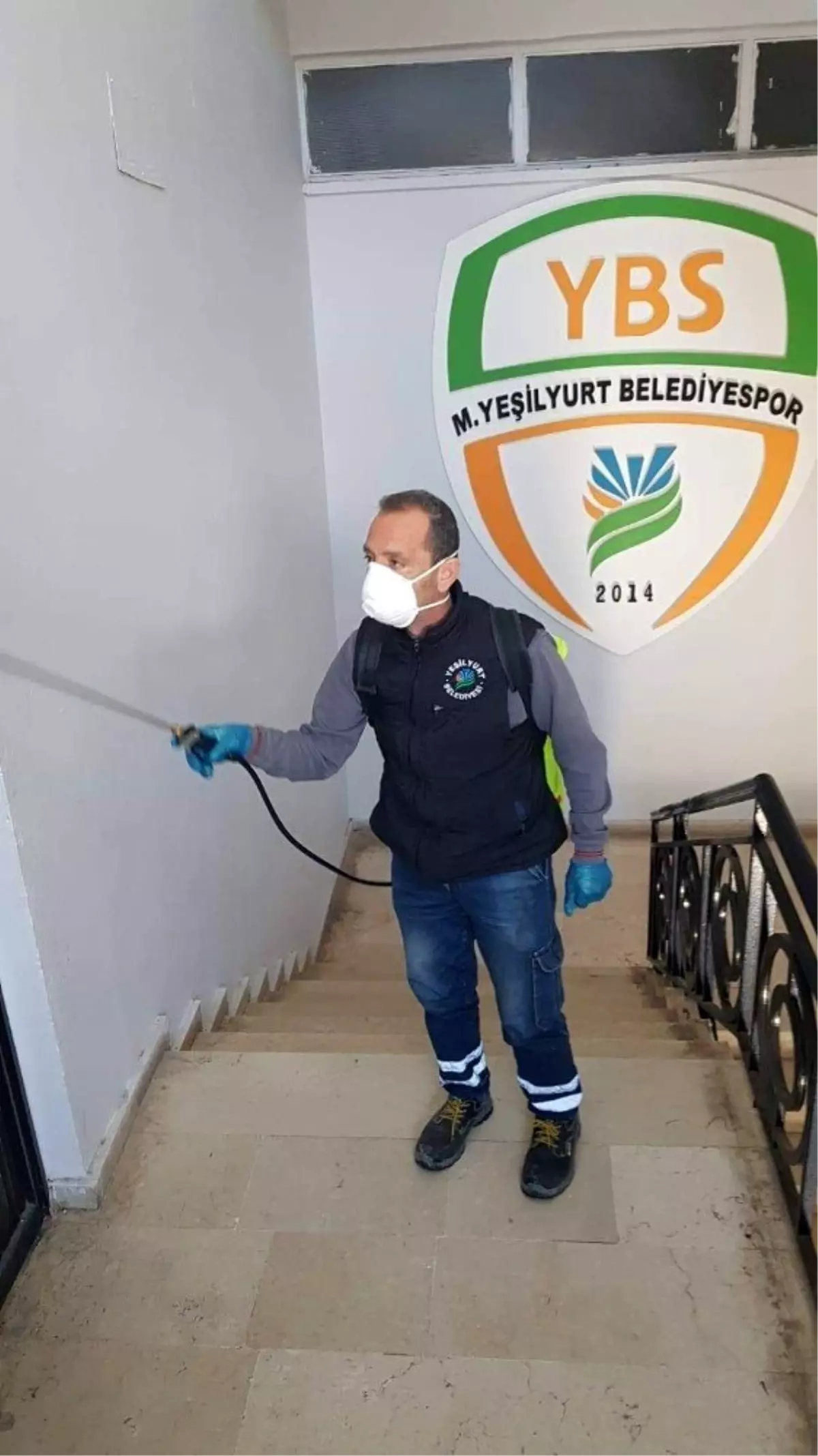 Yeşilyurt Belediyespor\'da korona virüs önlemleri