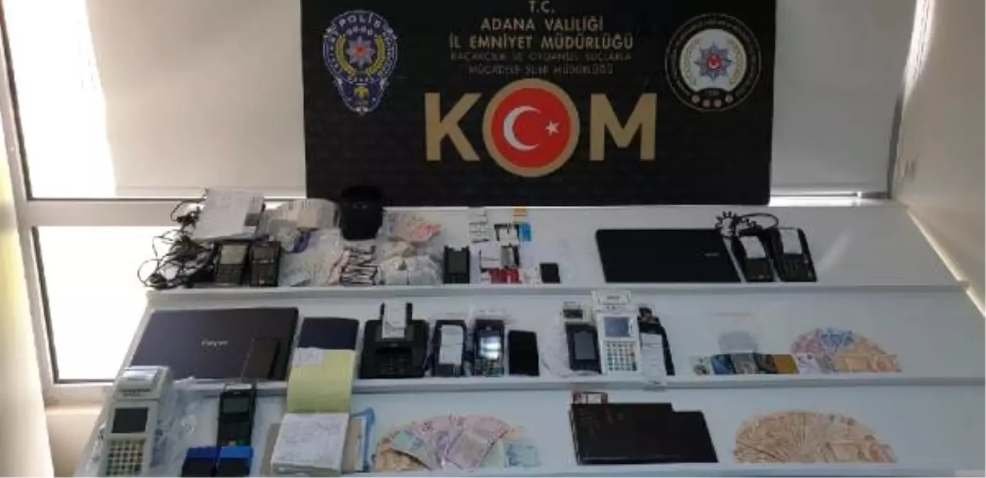 Adana\'da pos makinesi çetesine operasyon