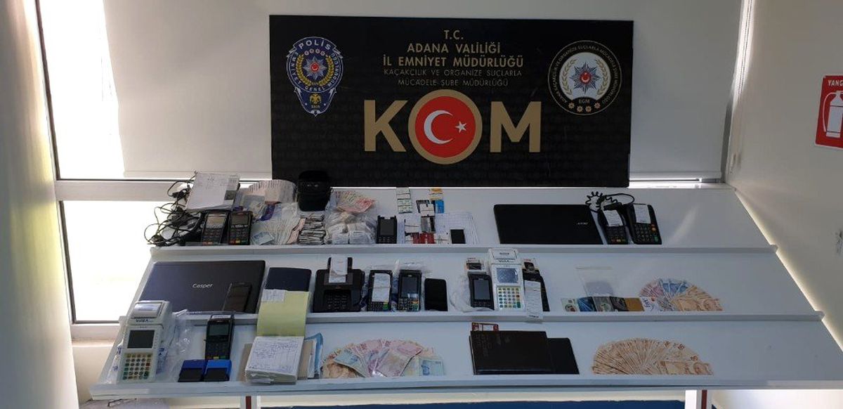 Adana\'da pos tefeciliği operasyonu