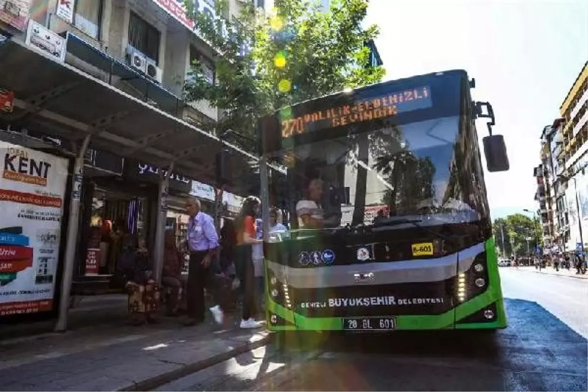 Denizli\'de belediye otobüsleri sağlık çalışanlarına ücretsiz oldu