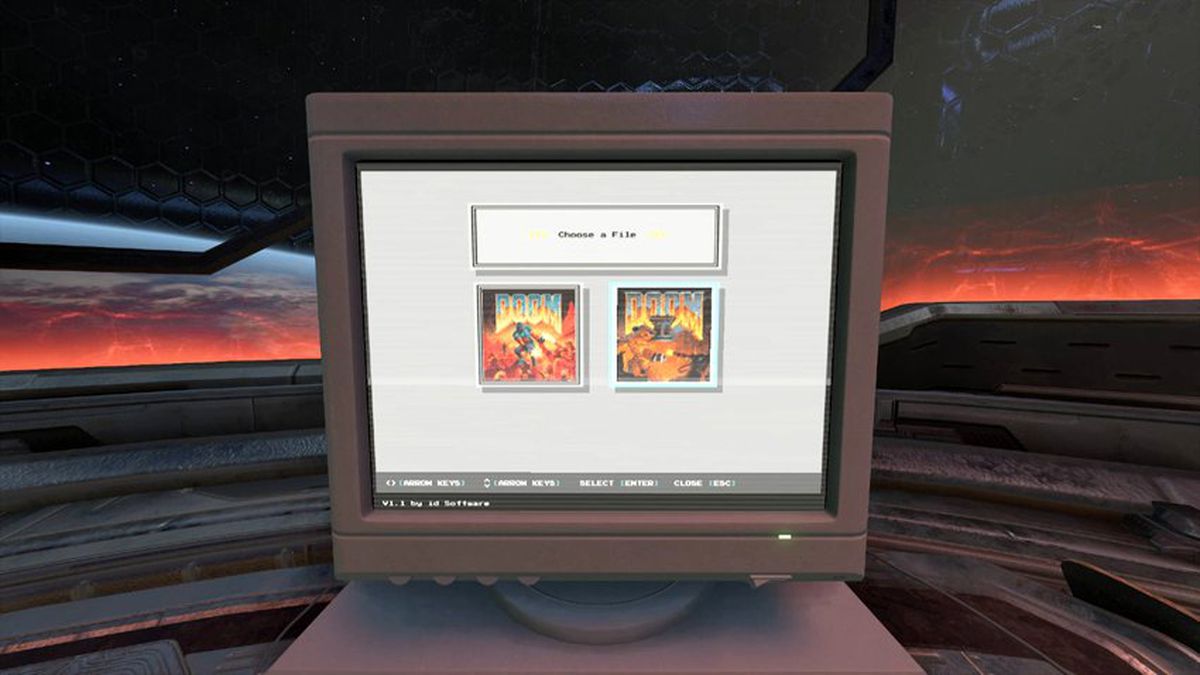 DOOM Eternal\'da İlk İki DOOM Oyununu Oynayabiliyorsunuz