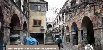 (Gelecek 100 Yılın Habercileri) 5 asırlık Kurşunlu Han zanaat ile sanatı buluşturuyor