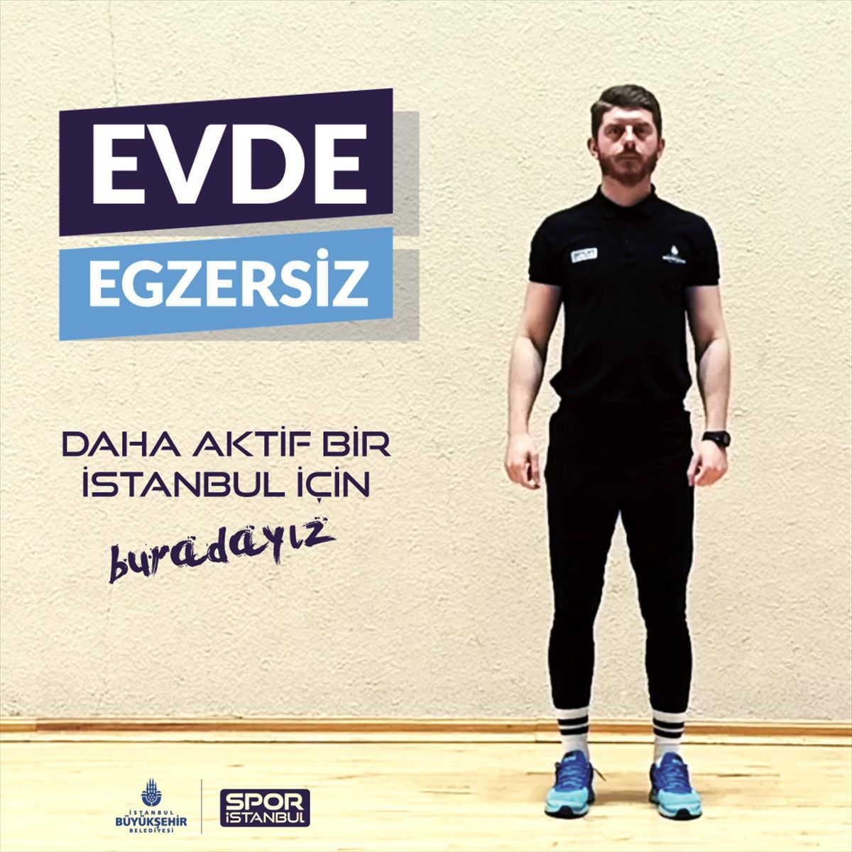 İBB evde vakit geçirenler için egzersiz serisi hazırladı