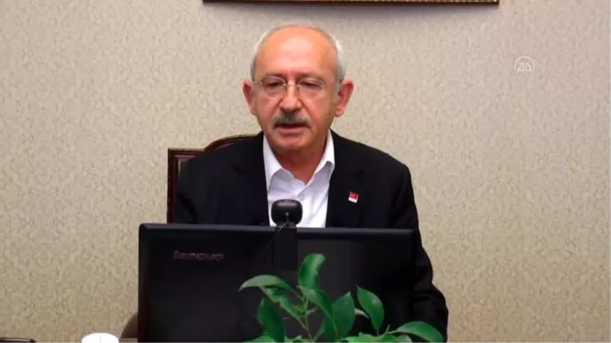 Kılıçdaroğlu, CHP\'li büyükşehir belediye başkanlarıyla "Kovid-19" toplantısı yaptı