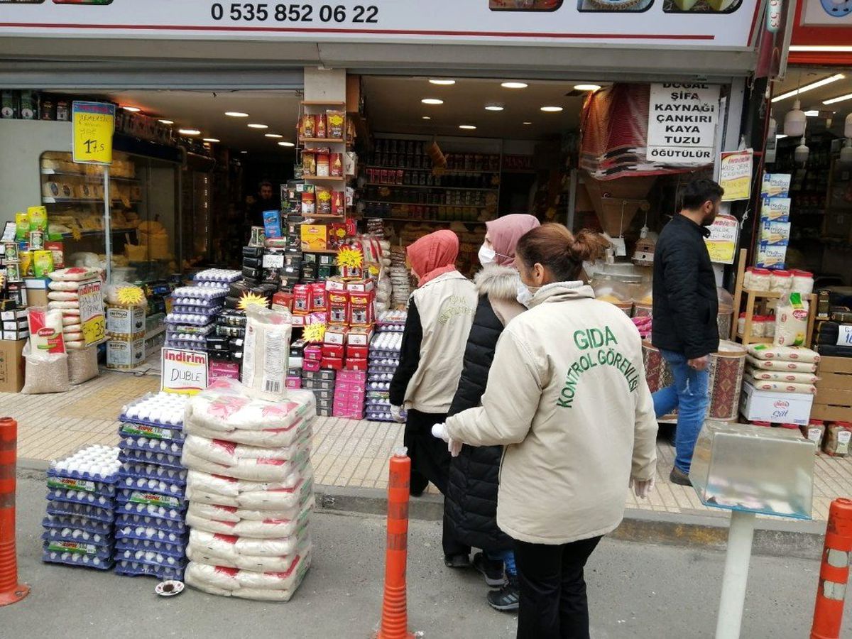 Rize\'de açıkta satılan gıda maddeleri denetlendi