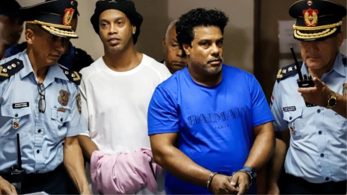 Ronaldinho, 40. yaşına hapiste girdi