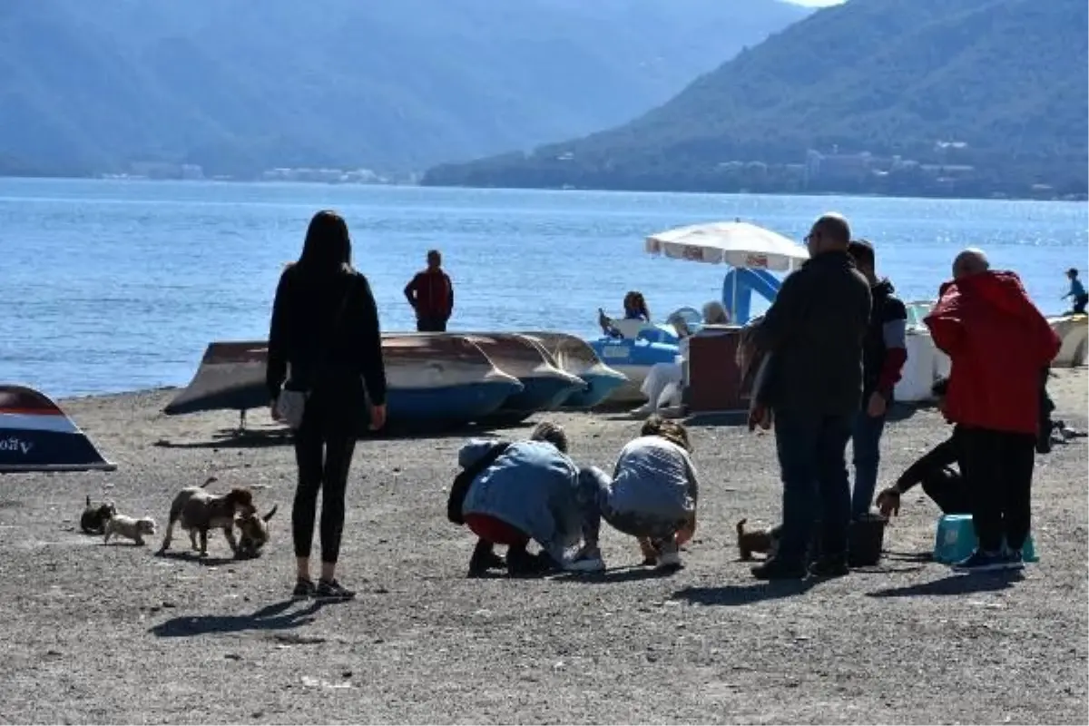 Sıcak hava koronavirüsü unutturdu, sahiller doldu