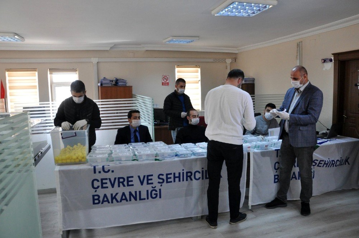 Şırnak\'ta Korona virüs tedbirli kura çekimi