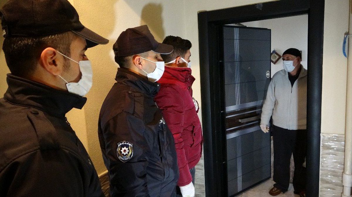 65 yaş vatandaşlar için kapı kapı dolaşıyorlar