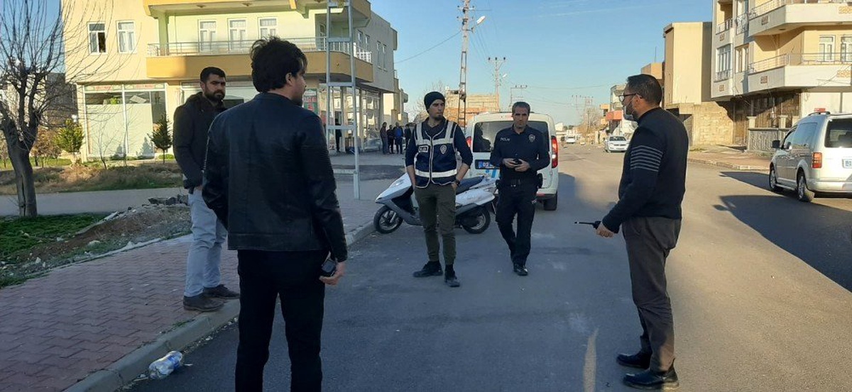 Akrabaların arazi kavgasını polis engelledi