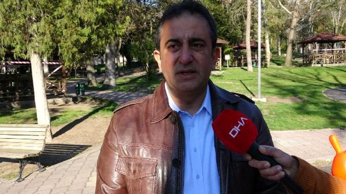 Çorum\'da banklar kaldırıldı, parklara şerit çekildi