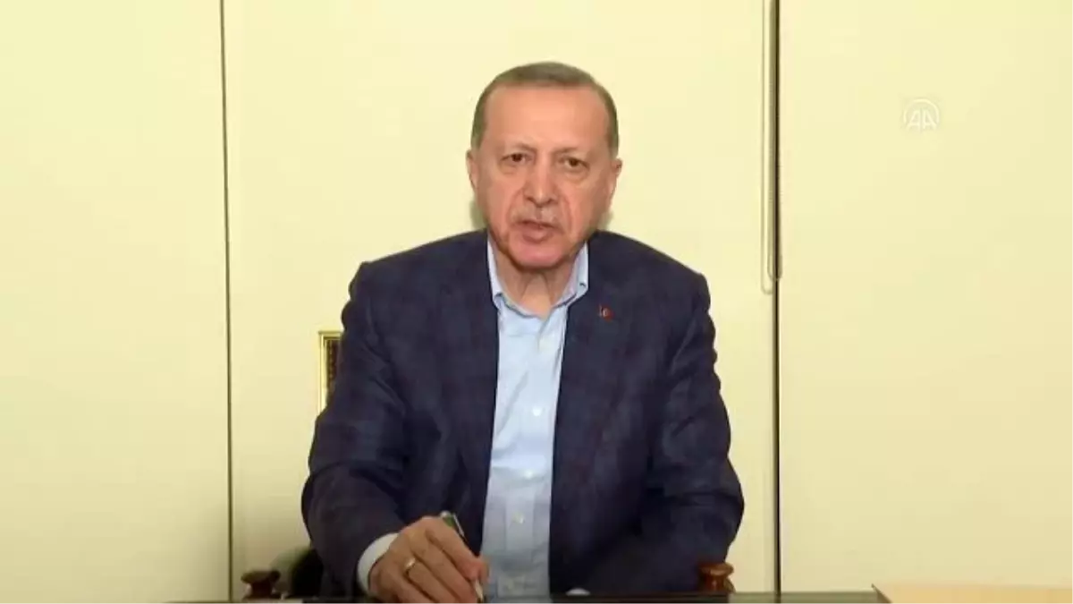 Cumhurbaşkanı Erdoğan: "Bu zorlu süreci inşallah hep birlikte atlatacağız"