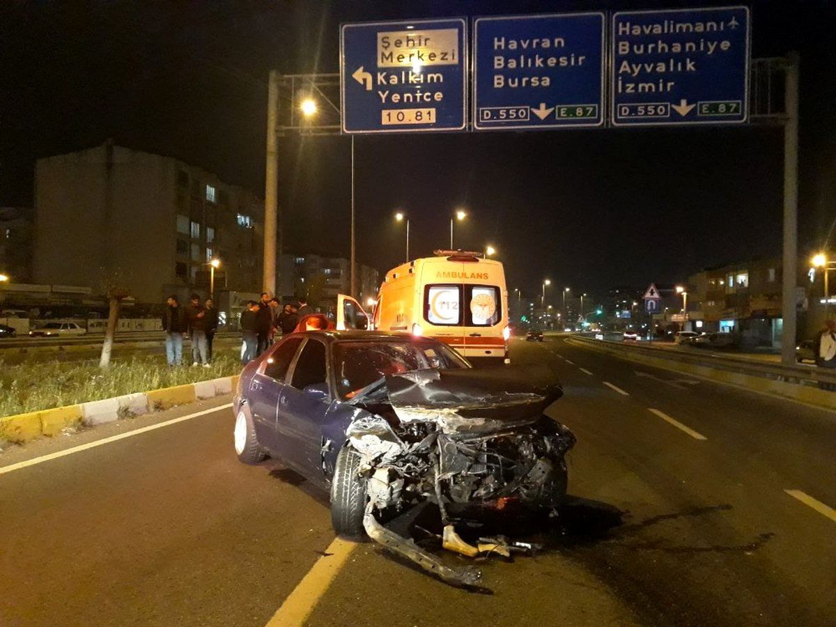 Edremit\'teki kazalar ucuz atlatıldı