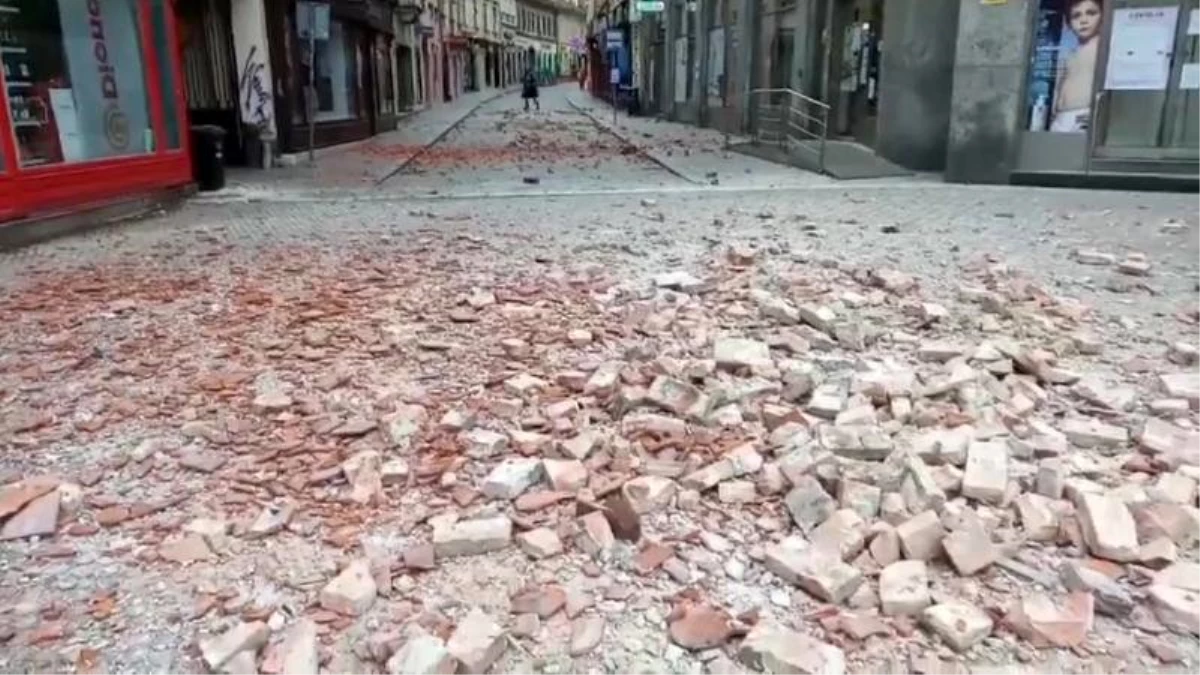 Hırvatistan\'ın başkenti Zagreb\'deki 5,3 büyüklüğünde deprem can aldı