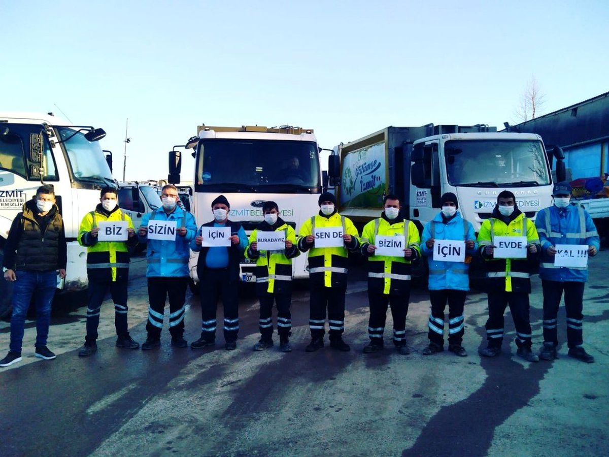 İzmit Belediyesi korona virüs tedbirlerini sürdürüyor
