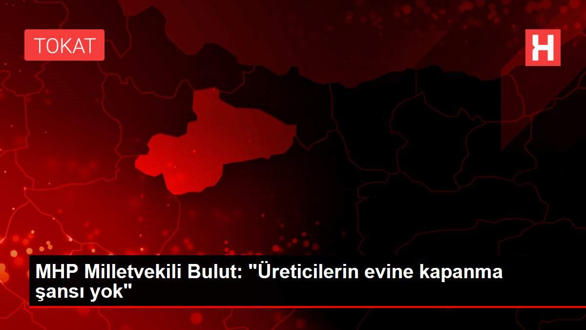 MHP Milletvekili Bulut: 'Üreticilerin evine kapanma şansı yok'