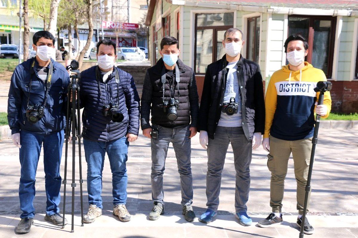 Siverek\'te basın mensuplarından "evde kalın" çağrısı