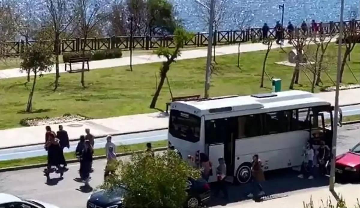 Turistler yasağa rağmen şelaleyi gezdi