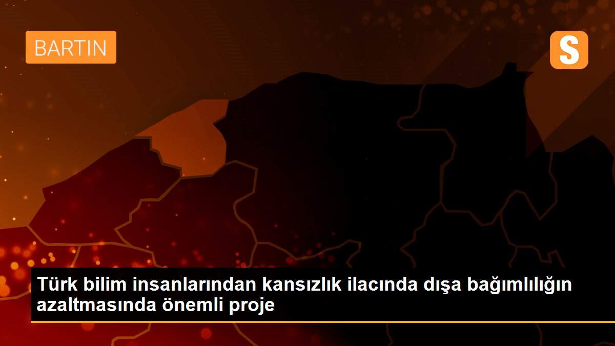 Türk bilim insanlarından kansızlık ilacında dışa bağımlılığın azaltmasında önemli proje