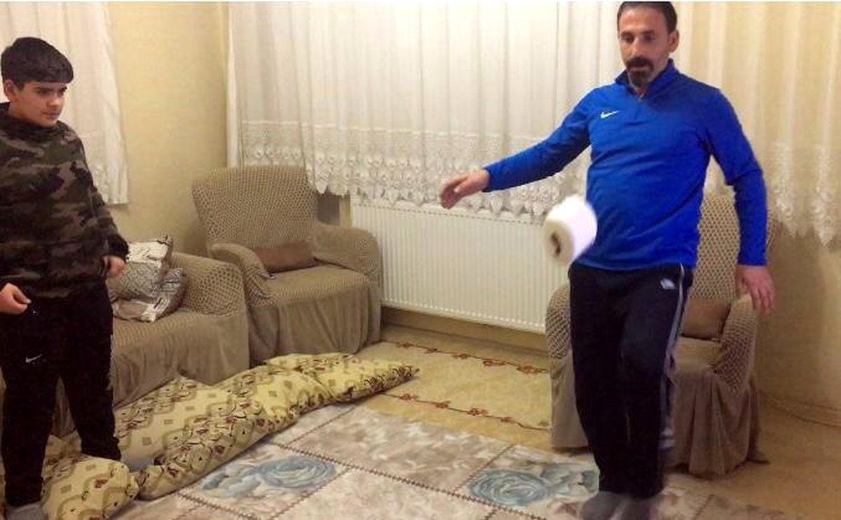 Yeni Malatyaspor\'un emektar isimleri de tuvalet kağıdı sektirdi
