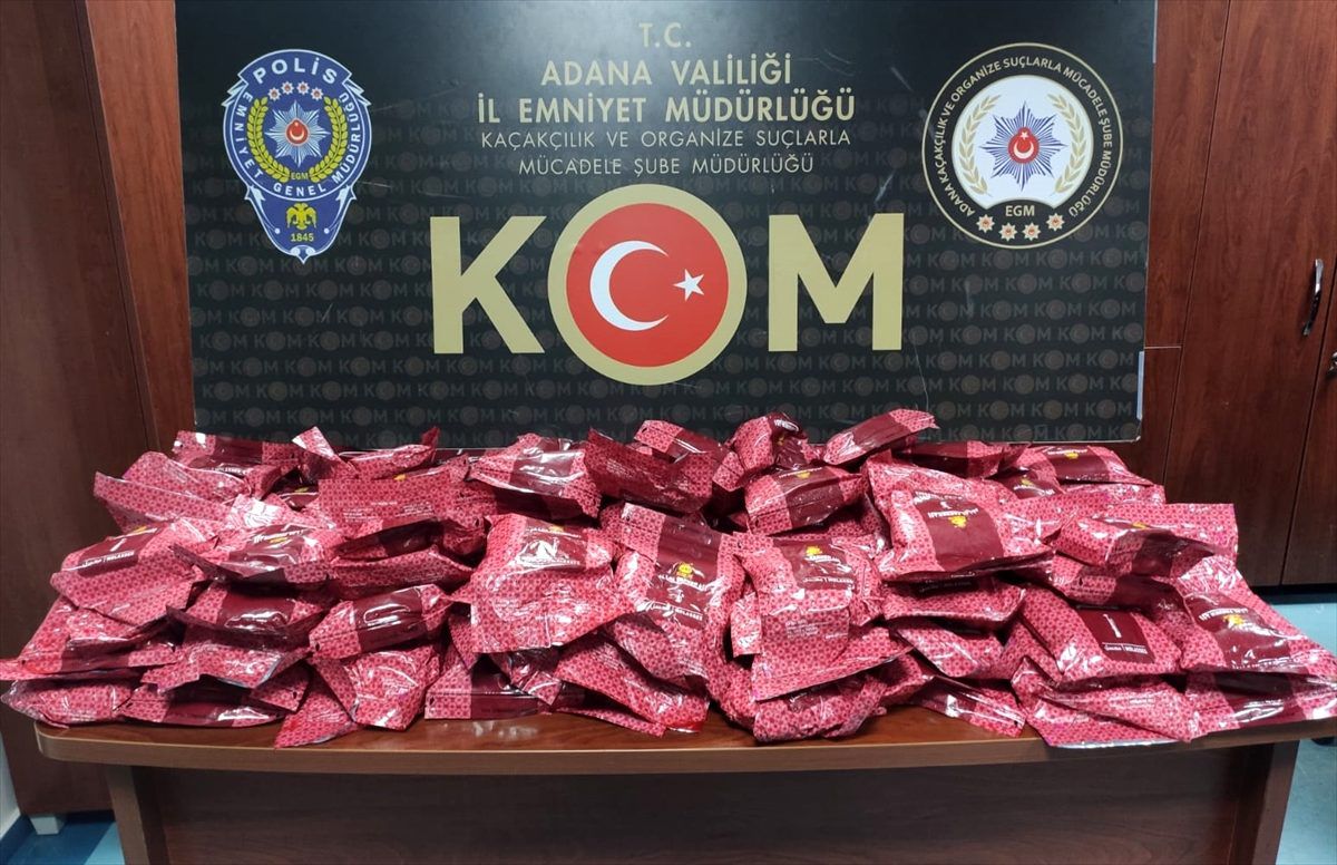 Adana\'da kaçakçılık operasyonu: 2 gözaltı