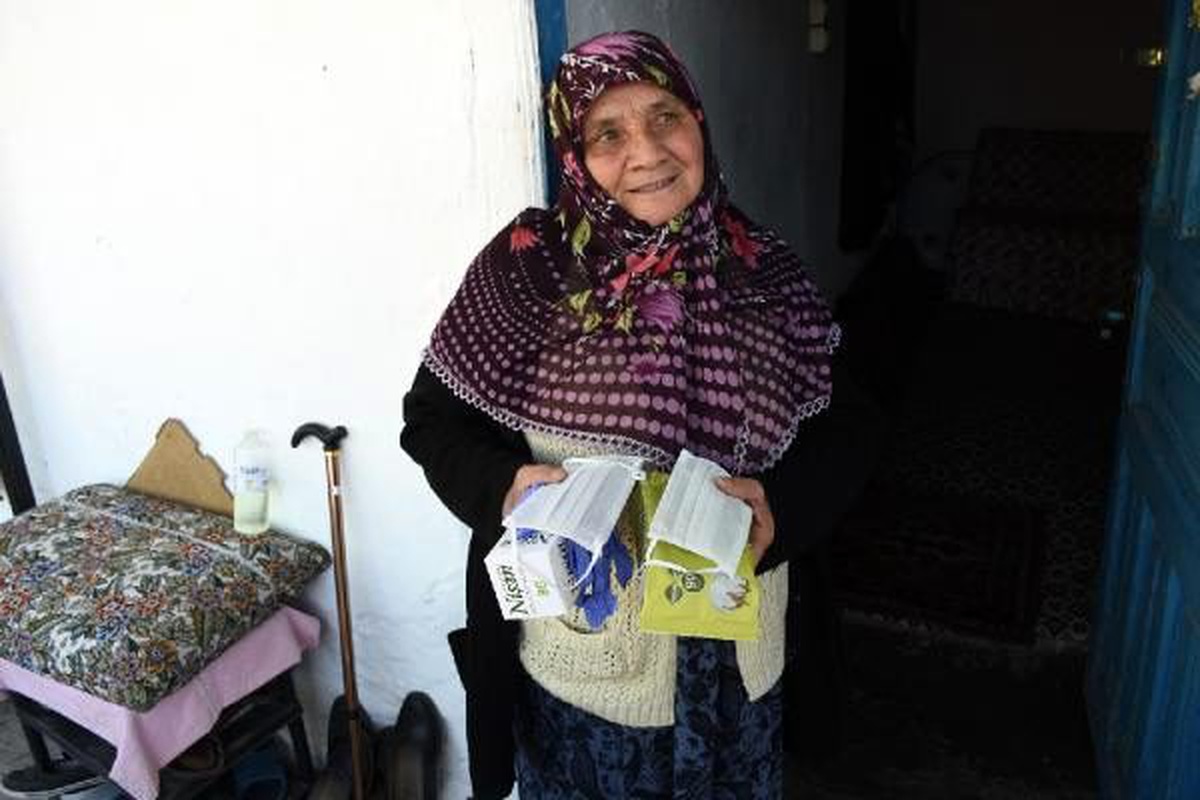 Aksaray Belediyesi, 60 yaş ve üzeri vatandaşların ihtiyaçlarını karşılıyor