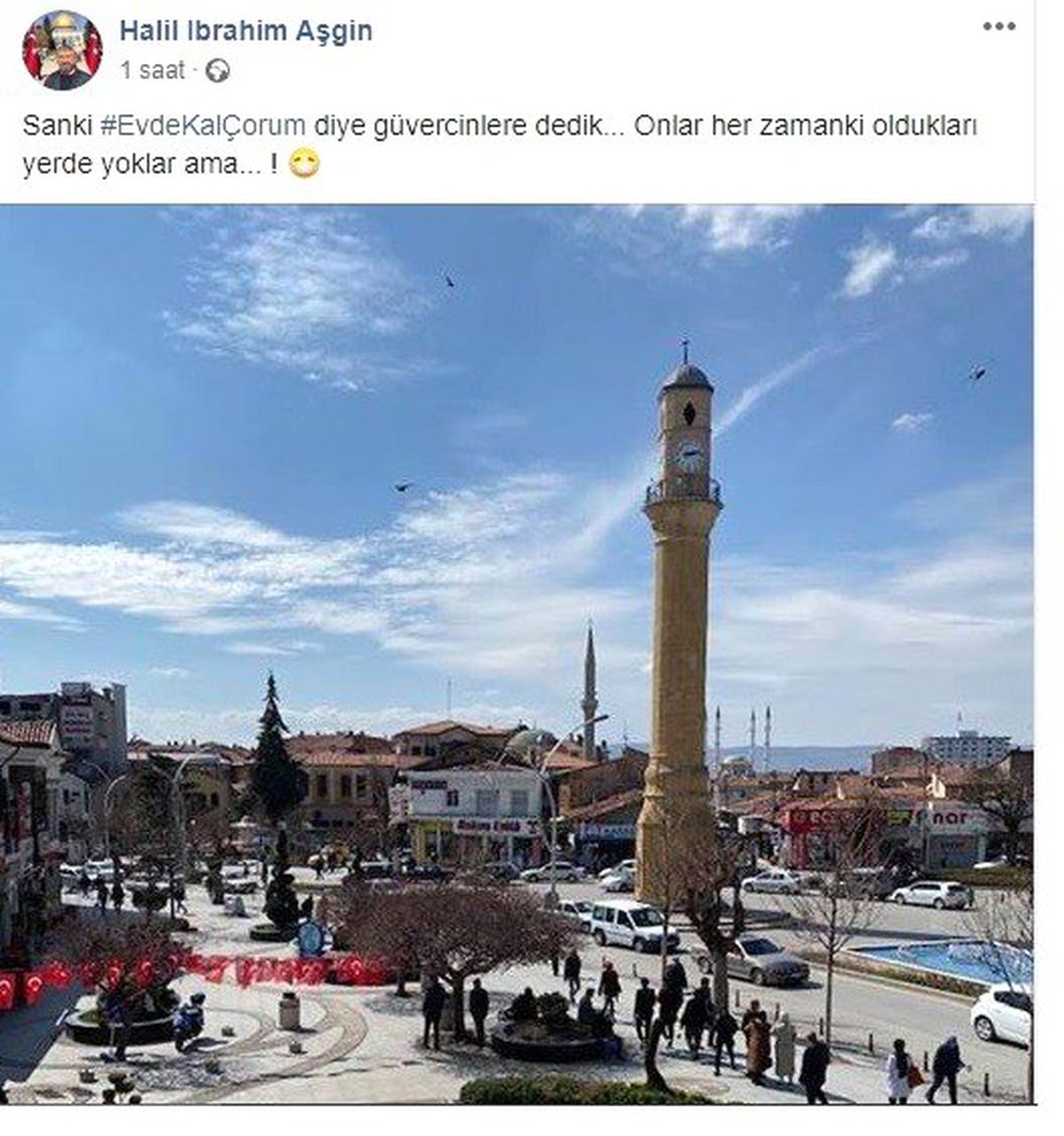 Başkan, "Evde kal" çağrısına uymayanlara sitem etti