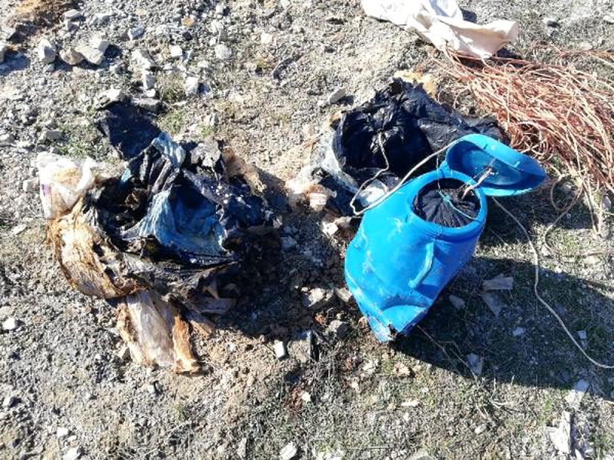 Bitlis\'te köy yoluna tuzaklanmış 60 kilo EYP bulundu