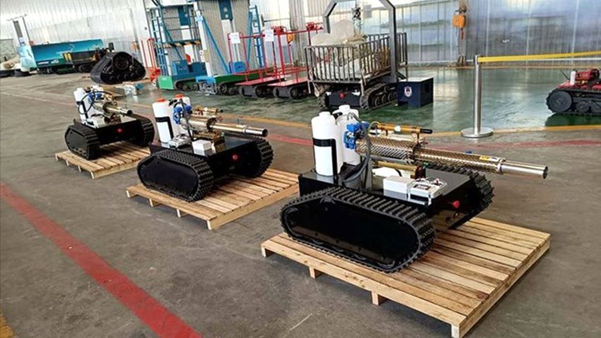 COVID-19 Salgını ile Mücadele için Robot Geliştirildi