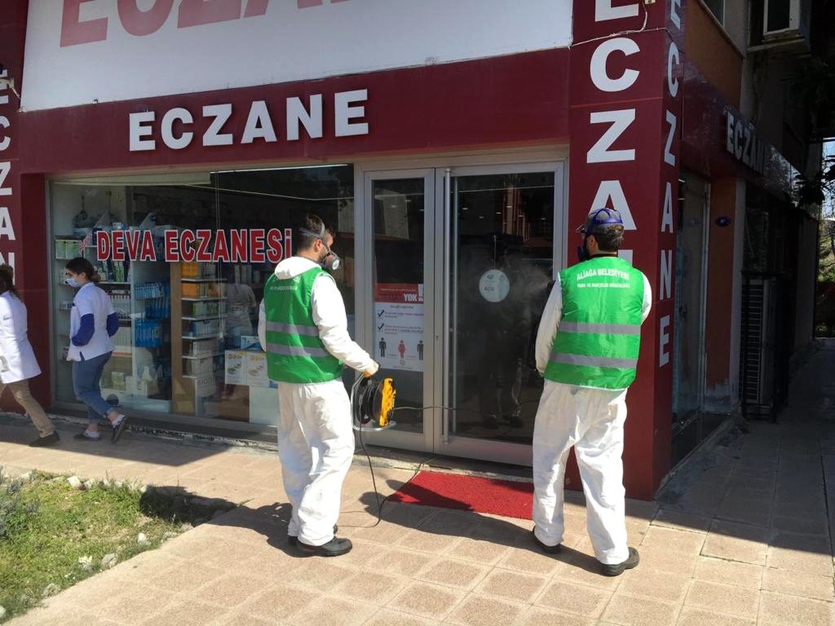 Hijyen ekipleri yeni mahalle\'de