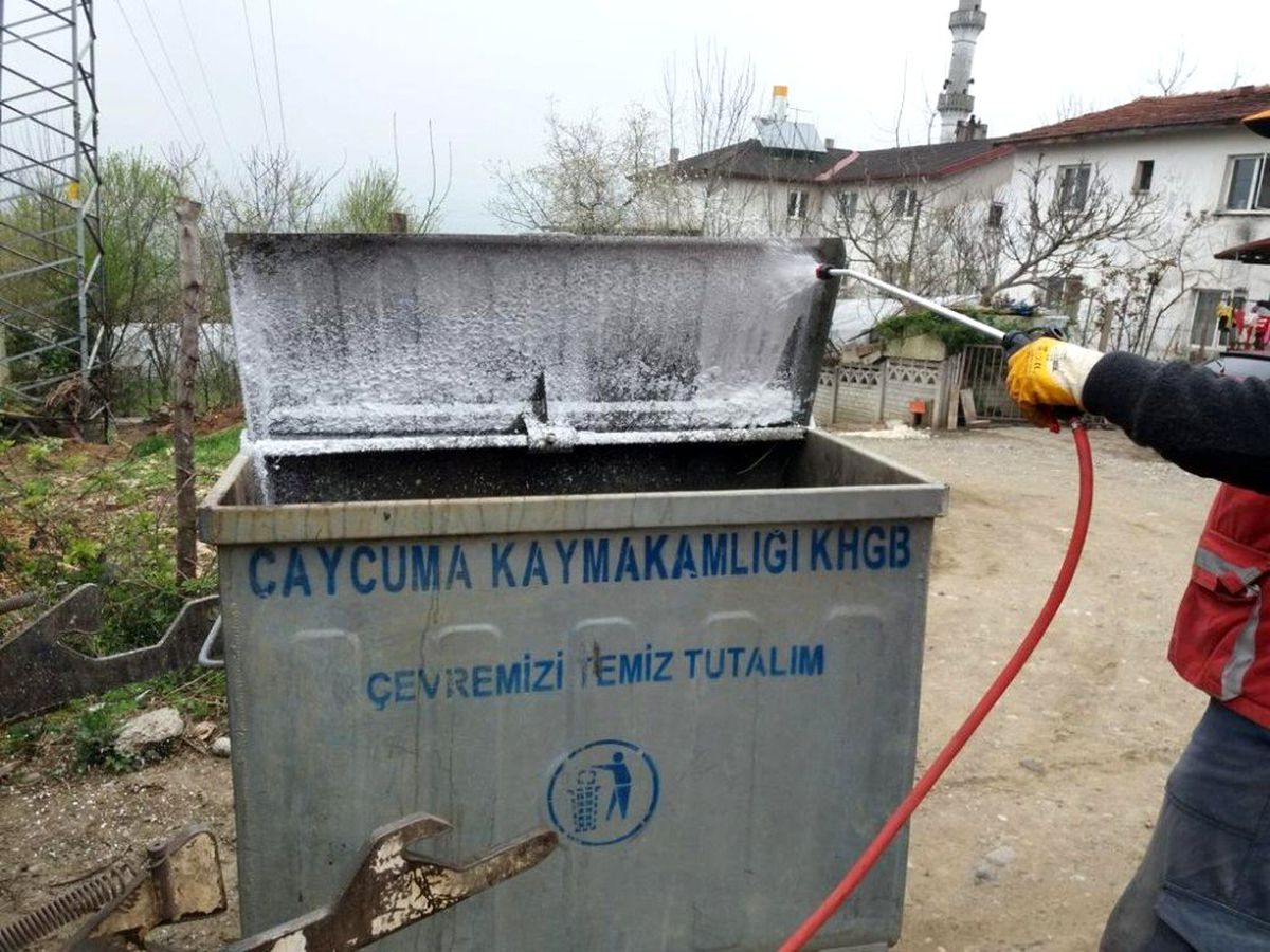İl Özel İdare tarafından 83 köy dezenfekte ediliyor
