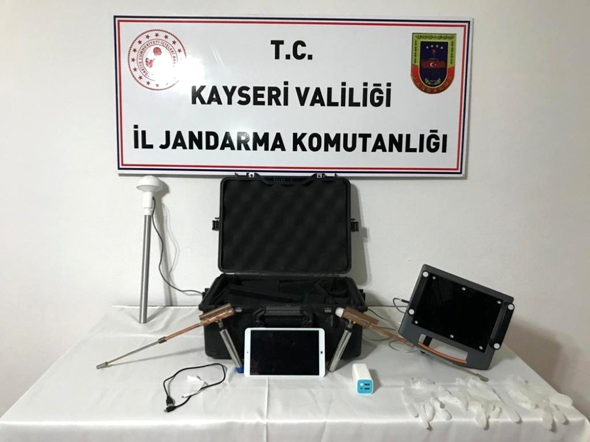 İncesu\'da tarihi eser operasyonu: 4 gözaltı